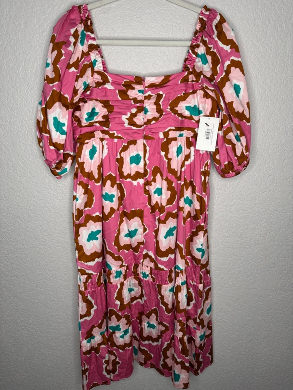 NWT Crosby by Mollie Burch Emerson Midi Dress in Bloom Bloom XS - Picture 7 of 8